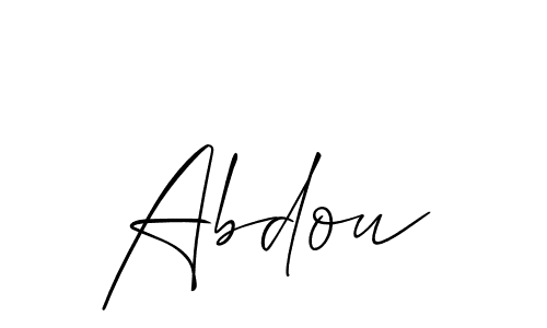Make a short Abdou signature style. Manage your documents anywhere anytime using Allison_Script. Create and add eSignatures, submit forms, share and send files easily. Abdou signature style 2 images and pictures png