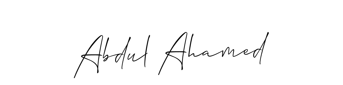 You can use this online signature creator to create a handwritten signature for the name Abdul Ahamed. This is the best online autograph maker. Abdul Ahamed signature style 2 images and pictures png