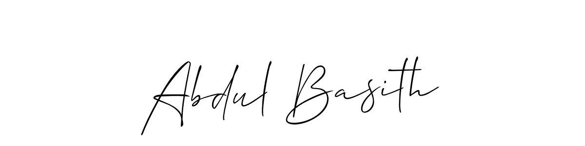 How to Draw Abdul Basith signature style? Allison_Script is a latest design signature styles for name Abdul Basith. Abdul Basith signature style 2 images and pictures png