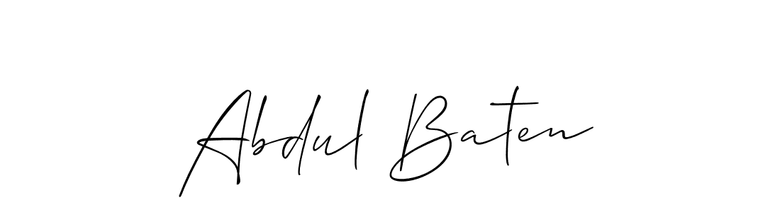 Once you've used our free online signature maker to create your best signature Allison_Script style, it's time to enjoy all of the benefits that Abdul Baten name signing documents. Abdul Baten signature style 2 images and pictures png