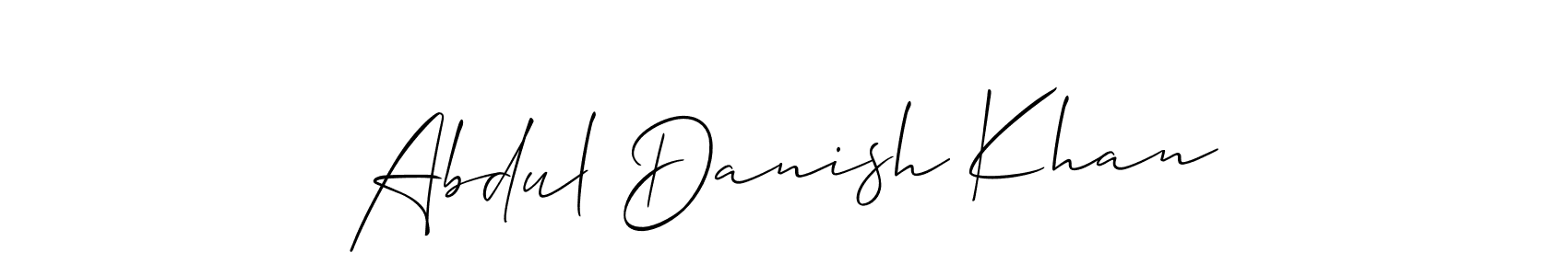 Best and Professional Signature Style for Abdul Danish Khan. Allison_Script Best Signature Style Collection. Abdul Danish Khan signature style 2 images and pictures png