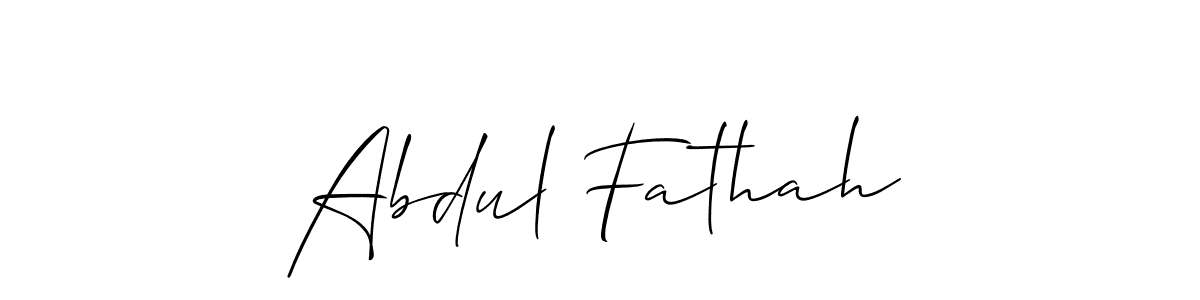 Best and Professional Signature Style for Abdul Fathah. Allison_Script Best Signature Style Collection. Abdul Fathah signature style 2 images and pictures png