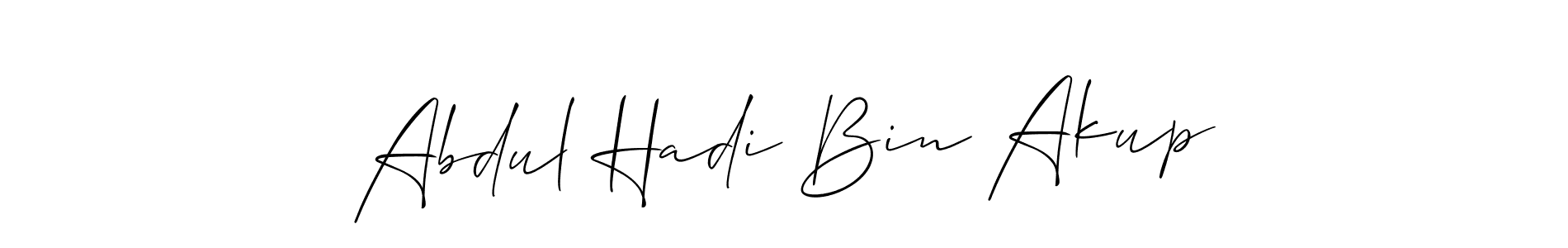 Best and Professional Signature Style for Abdul Hadi Bin Akup. Allison_Script Best Signature Style Collection. Abdul Hadi Bin Akup signature style 2 images and pictures png