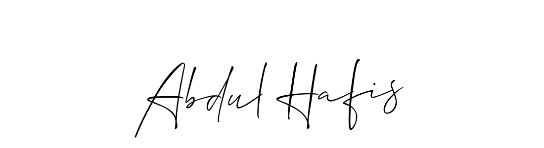 How to Draw Abdul Hafis signature style? Allison_Script is a latest design signature styles for name Abdul Hafis. Abdul Hafis signature style 2 images and pictures png