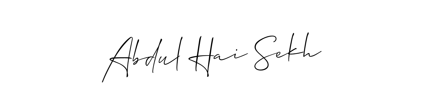 Here are the top 10 professional signature styles for the name Abdul Hai Sekh. These are the best autograph styles you can use for your name. Abdul Hai Sekh signature style 2 images and pictures png