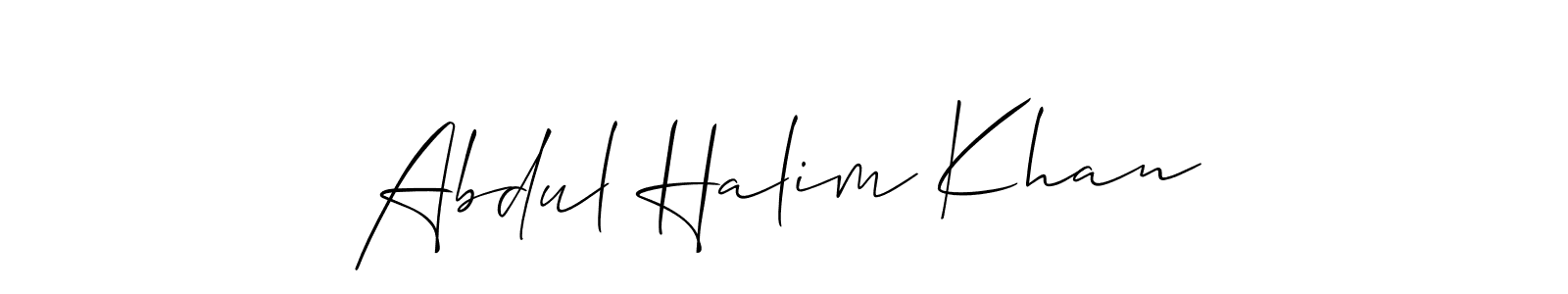 Check out images of Autograph of Abdul Halim Khan name. Actor Abdul Halim Khan Signature Style. Allison_Script is a professional sign style online. Abdul Halim Khan signature style 2 images and pictures png