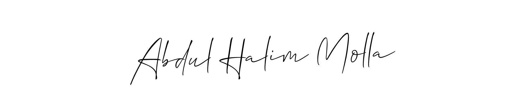 Once you've used our free online signature maker to create your best signature Allison_Script style, it's time to enjoy all of the benefits that Abdul Halim Molla name signing documents. Abdul Halim Molla signature style 2 images and pictures png