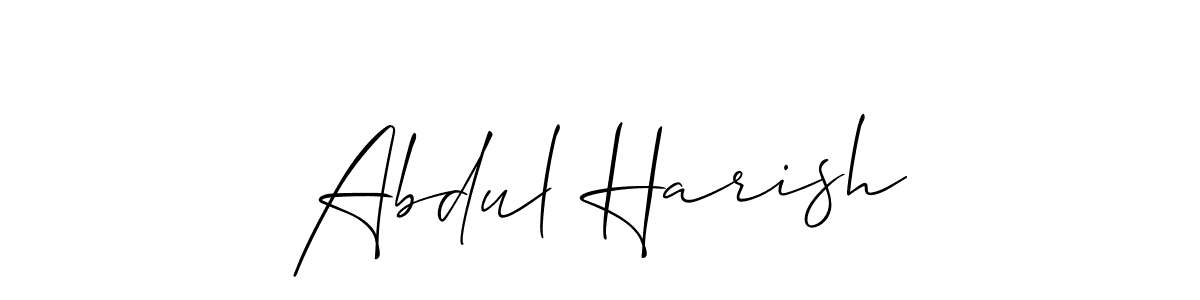 You can use this online signature creator to create a handwritten signature for the name Abdul Harish. This is the best online autograph maker. Abdul Harish signature style 2 images and pictures png