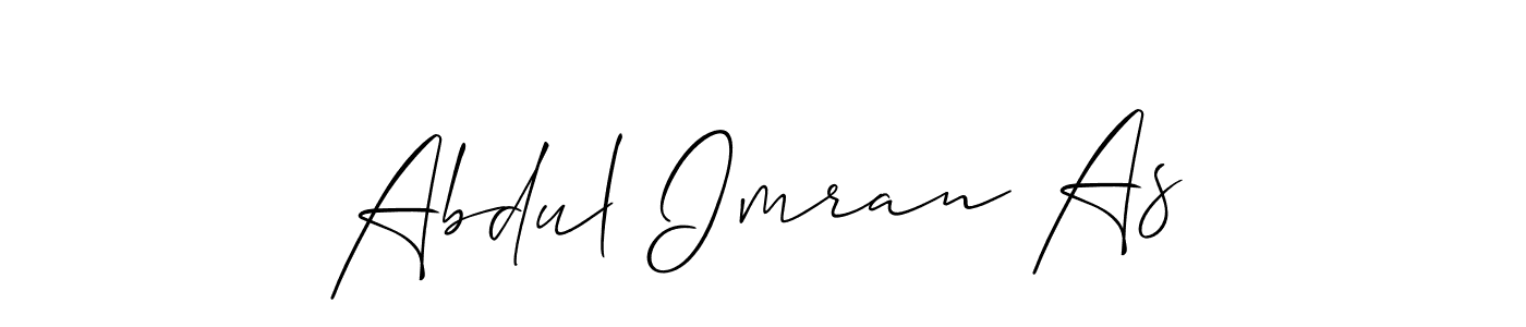 Best and Professional Signature Style for Abdul Imran As. Allison_Script Best Signature Style Collection. Abdul Imran As signature style 2 images and pictures png