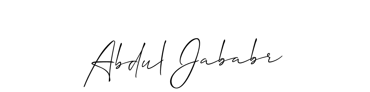 Check out images of Autograph of Abdul Jababr name. Actor Abdul Jababr Signature Style. Allison_Script is a professional sign style online. Abdul Jababr signature style 2 images and pictures png