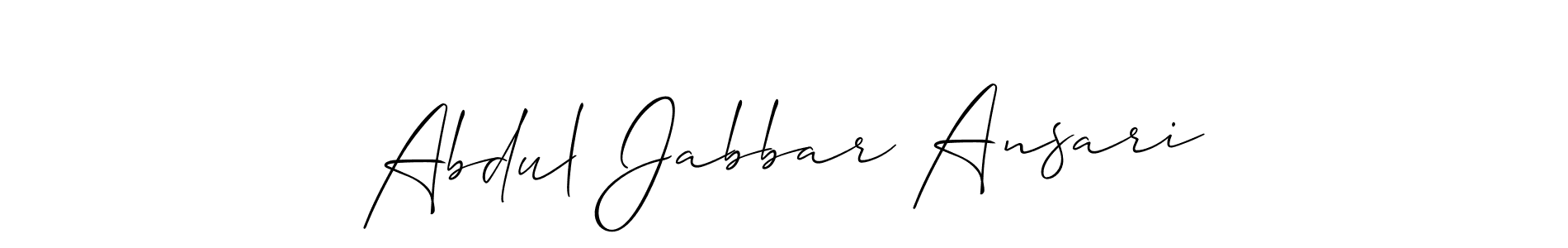 Here are the top 10 professional signature styles for the name Abdul Jabbar Ansari. These are the best autograph styles you can use for your name. Abdul Jabbar Ansari signature style 2 images and pictures png