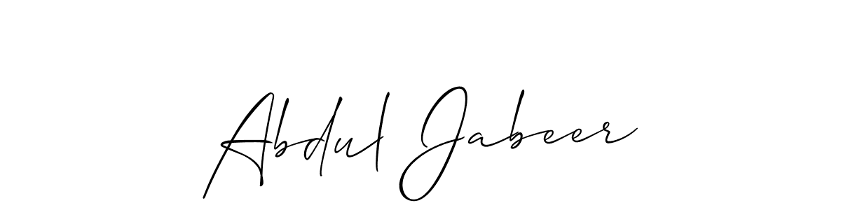 Make a beautiful signature design for name Abdul Jabeer. Use this online signature maker to create a handwritten signature for free. Abdul Jabeer signature style 2 images and pictures png