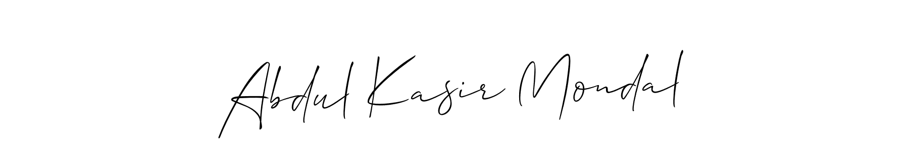 Make a beautiful signature design for name Abdul Kasir Mondal. Use this online signature maker to create a handwritten signature for free. Abdul Kasir Mondal signature style 2 images and pictures png