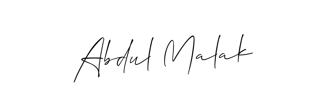 Abdul Malak stylish signature style. Best Handwritten Sign (Allison_Script) for my name. Handwritten Signature Collection Ideas for my name Abdul Malak. Abdul Malak signature style 2 images and pictures png