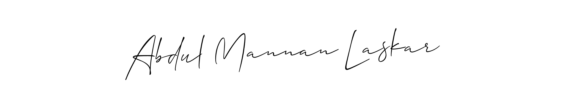 Check out images of Autograph of Abdul Mannan Laskar name. Actor Abdul Mannan Laskar Signature Style. Allison_Script is a professional sign style online. Abdul Mannan Laskar signature style 2 images and pictures png