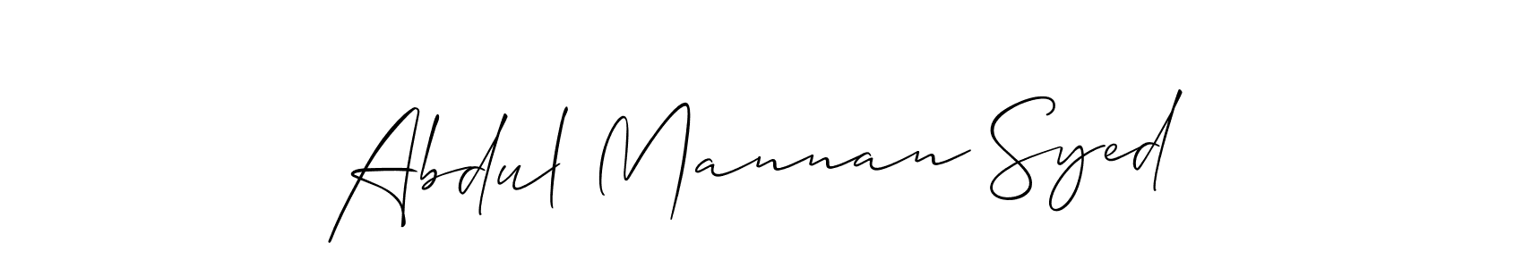 How to Draw Abdul Mannan Syed signature style? Allison_Script is a latest design signature styles for name Abdul Mannan Syed. Abdul Mannan Syed signature style 2 images and pictures png