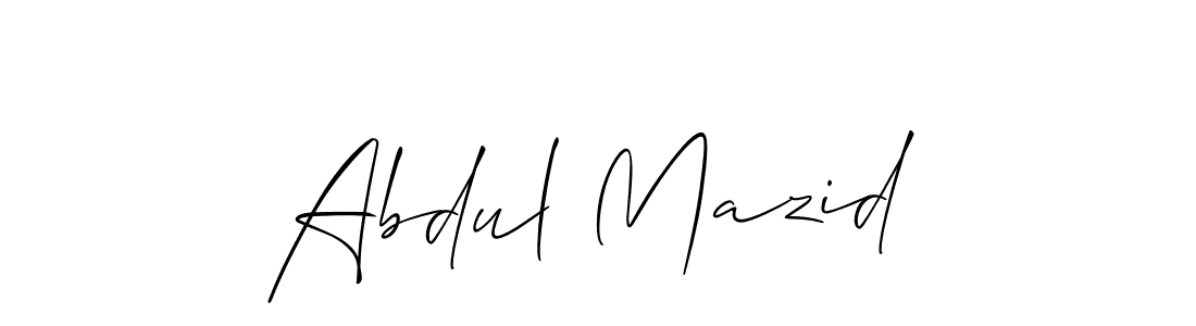 Best and Professional Signature Style for Abdul Mazid. Allison_Script Best Signature Style Collection. Abdul Mazid signature style 2 images and pictures png