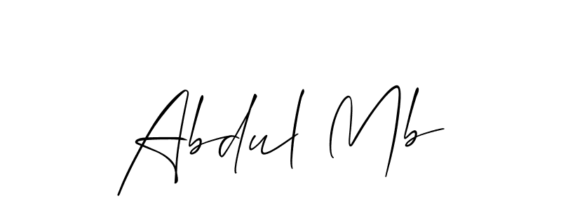 Once you've used our free online signature maker to create your best signature Allison_Script style, it's time to enjoy all of the benefits that Abdul Mb name signing documents. Abdul Mb signature style 2 images and pictures png