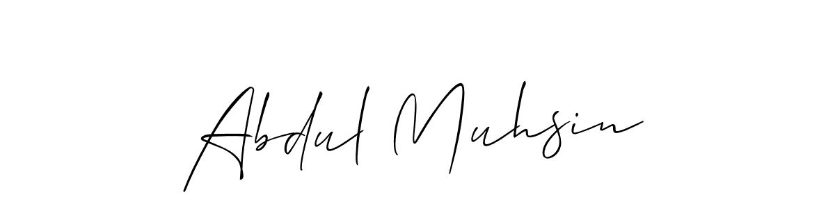 Make a beautiful signature design for name Abdul Muhsin. Use this online signature maker to create a handwritten signature for free. Abdul Muhsin signature style 2 images and pictures png