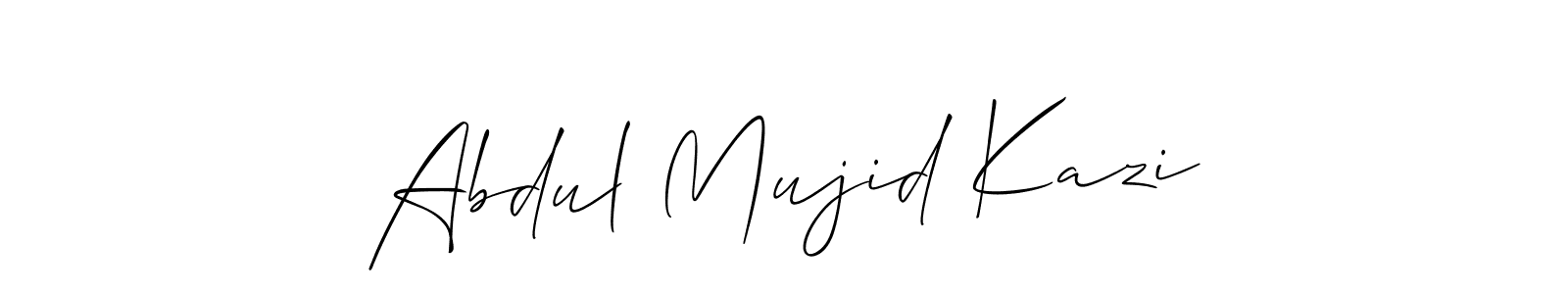 See photos of Abdul Mujid Kazi official signature by Spectra . Check more albums & portfolios. Read reviews & check more about Allison_Script font. Abdul Mujid Kazi signature style 2 images and pictures png