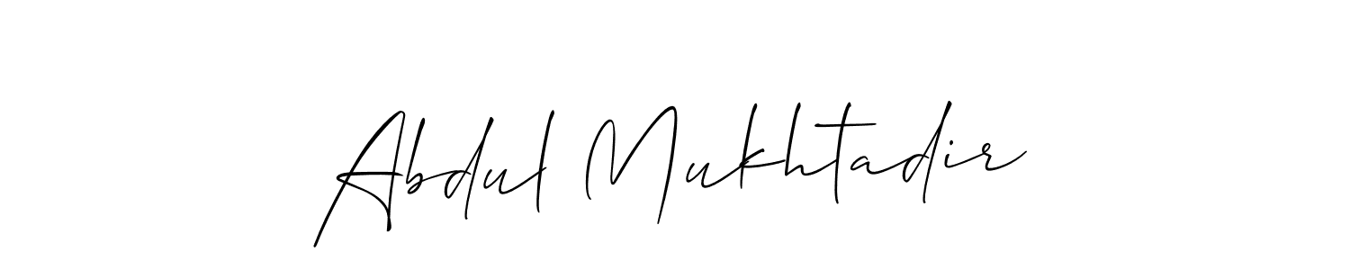 Make a beautiful signature design for name Abdul Mukhtadir. Use this online signature maker to create a handwritten signature for free. Abdul Mukhtadir signature style 2 images and pictures png