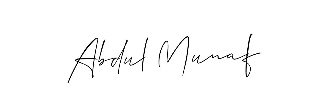 Similarly Allison_Script is the best handwritten signature design. Signature creator online .You can use it as an online autograph creator for name Abdul Munaf. Abdul Munaf signature style 2 images and pictures png