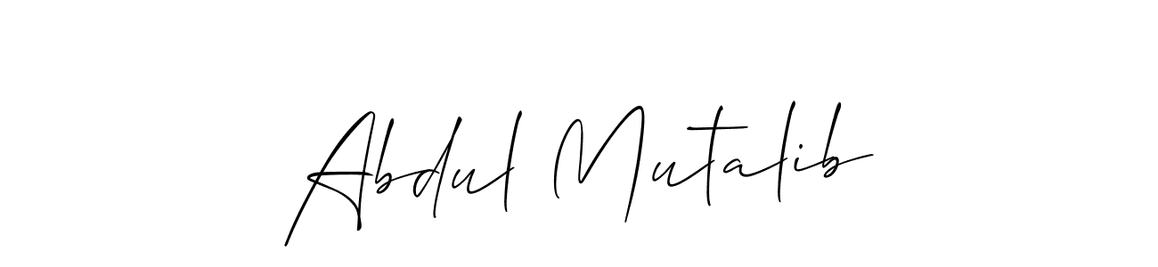 Make a beautiful signature design for name Abdul Mutalib. Use this online signature maker to create a handwritten signature for free. Abdul Mutalib signature style 2 images and pictures png