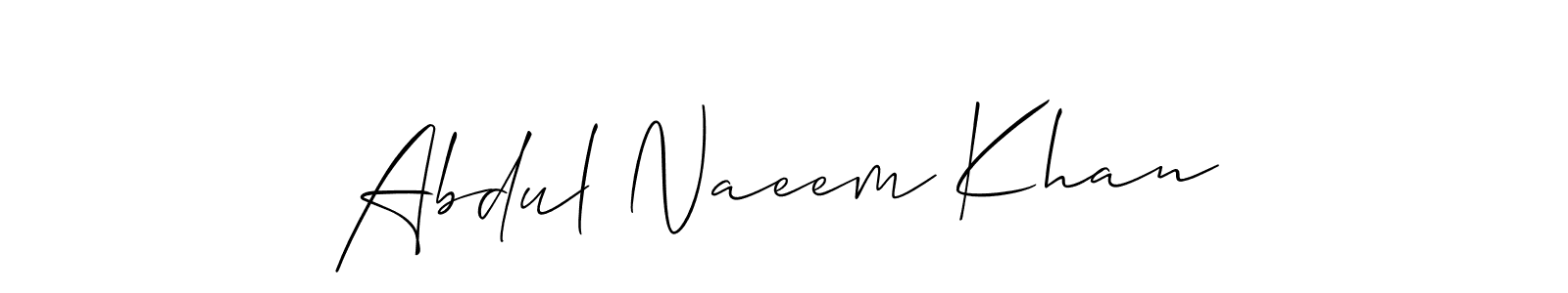 How to Draw Abdul Naeem Khan signature style? Allison_Script is a latest design signature styles for name Abdul Naeem Khan. Abdul Naeem Khan signature style 2 images and pictures png
