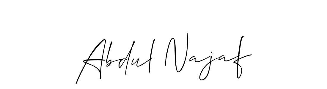 How to Draw Abdul Najaf signature style? Allison_Script is a latest design signature styles for name Abdul Najaf. Abdul Najaf signature style 2 images and pictures png