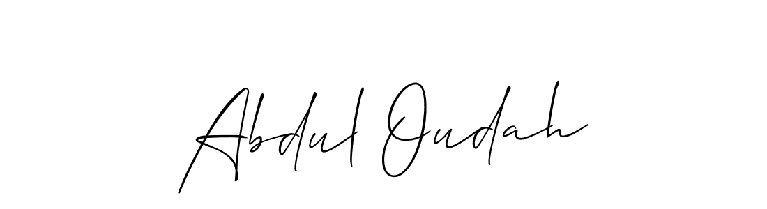Once you've used our free online signature maker to create your best signature Allison_Script style, it's time to enjoy all of the benefits that Abdul Oudah name signing documents. Abdul Oudah signature style 2 images and pictures png