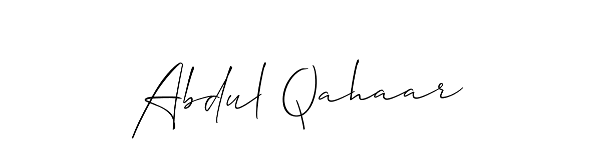 Make a beautiful signature design for name Abdul Qahaar. Use this online signature maker to create a handwritten signature for free. Abdul Qahaar signature style 2 images and pictures png