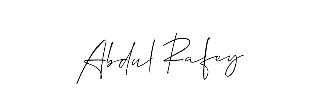 Also You can easily find your signature by using the search form. We will create Abdul Rafey name handwritten signature images for you free of cost using Allison_Script sign style. Abdul Rafey signature style 2 images and pictures png