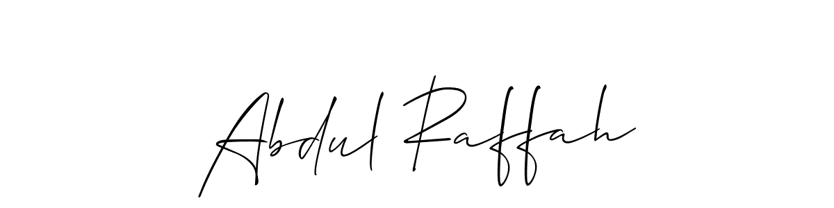 How to Draw Abdul Raffah signature style? Allison_Script is a latest design signature styles for name Abdul Raffah. Abdul Raffah signature style 2 images and pictures png