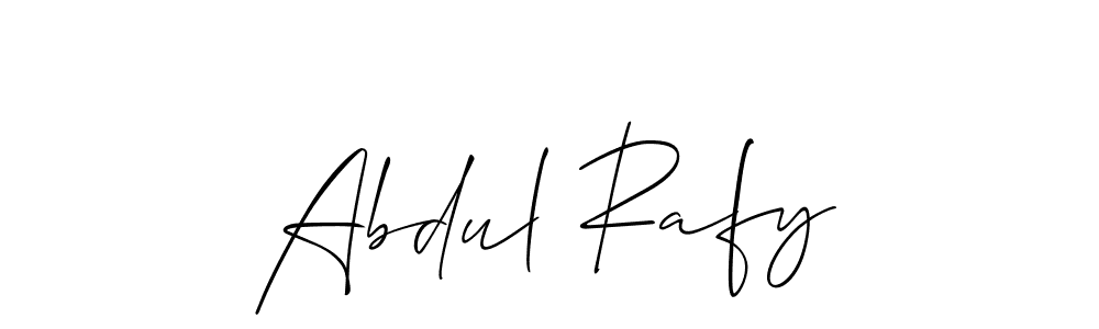 Design your own signature with our free online signature maker. With this signature software, you can create a handwritten (Allison_Script) signature for name Abdul Rafy. Abdul Rafy signature style 2 images and pictures png