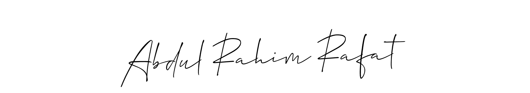 You should practise on your own different ways (Allison_Script) to write your name (Abdul Rahim Rafat) in signature. don't let someone else do it for you. Abdul Rahim Rafat signature style 2 images and pictures png