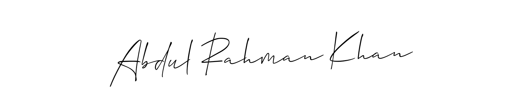 Once you've used our free online signature maker to create your best signature Allison_Script style, it's time to enjoy all of the benefits that Abdul Rahman Khan name signing documents. Abdul Rahman Khan signature style 2 images and pictures png