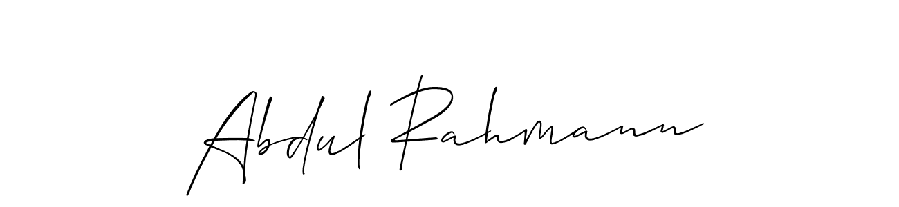 if you are searching for the best signature style for your name Abdul Rahmann. so please give up your signature search. here we have designed multiple signature styles  using Allison_Script. Abdul Rahmann signature style 2 images and pictures png