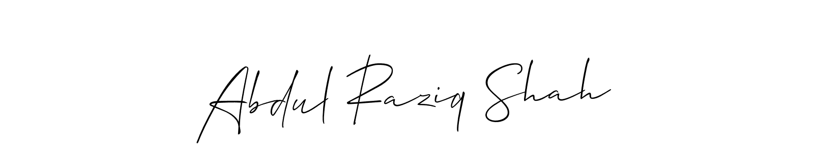 Best and Professional Signature Style for Abdul Raziq Shah. Allison_Script Best Signature Style Collection. Abdul Raziq Shah signature style 2 images and pictures png