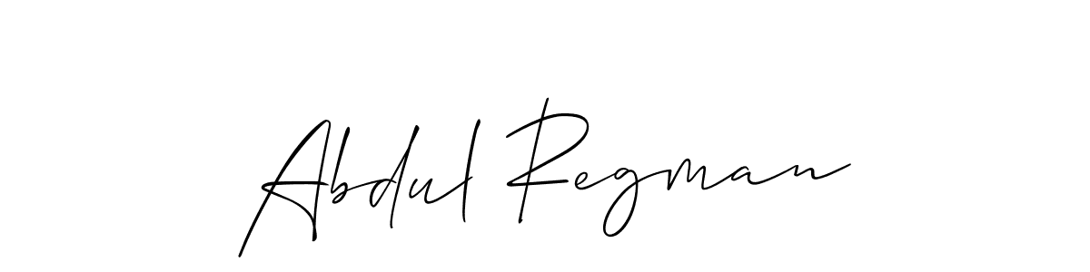 The best way (Allison_Script) to make a short signature is to pick only two or three words in your name. The name Abdul Regman include a total of six letters. For converting this name. Abdul Regman signature style 2 images and pictures png