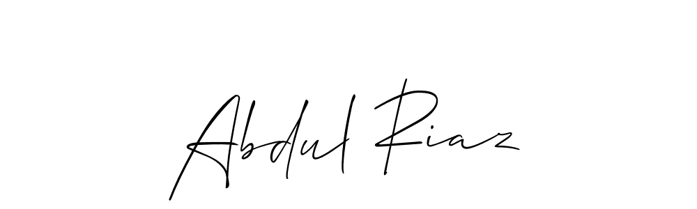 You should practise on your own different ways (Allison_Script) to write your name (Abdul Riaz) in signature. don't let someone else do it for you. Abdul Riaz signature style 2 images and pictures png