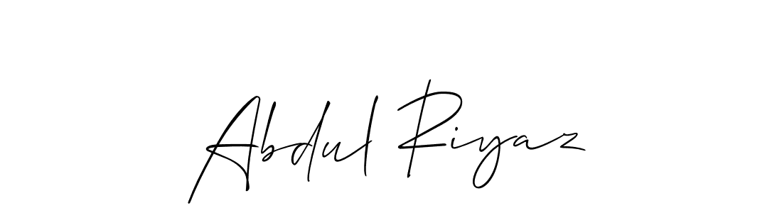 It looks lik you need a new signature style for name Abdul Riyaz. Design unique handwritten (Allison_Script) signature with our free signature maker in just a few clicks. Abdul Riyaz signature style 2 images and pictures png