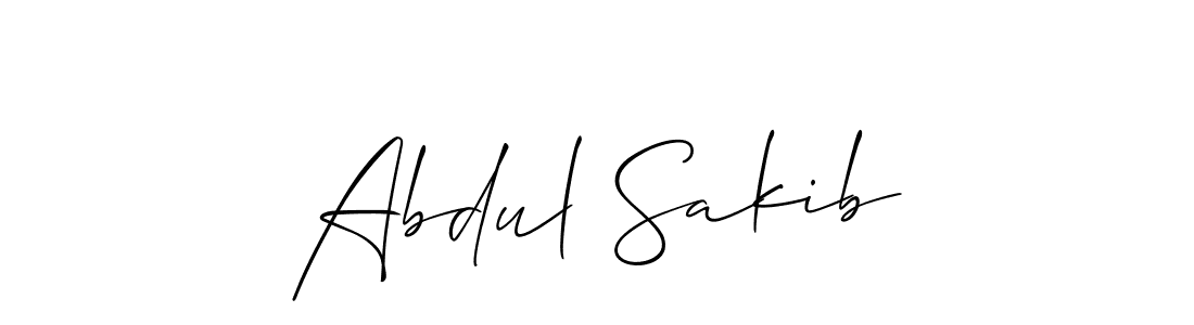 Make a beautiful signature design for name Abdul Sakib. With this signature (Allison_Script) style, you can create a handwritten signature for free. Abdul Sakib signature style 2 images and pictures png