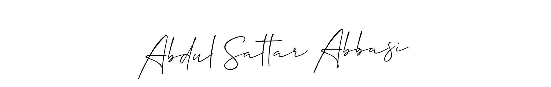 You can use this online signature creator to create a handwritten signature for the name Abdul Sattar Abbasi. This is the best online autograph maker. Abdul Sattar Abbasi signature style 2 images and pictures png