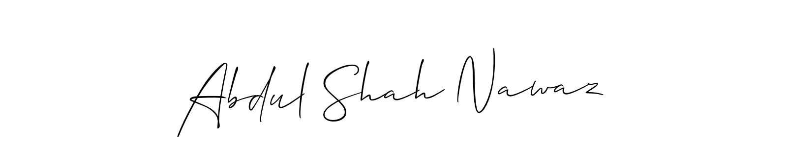 Similarly Allison_Script is the best handwritten signature design. Signature creator online .You can use it as an online autograph creator for name Abdul Shah Nawaz. Abdul Shah Nawaz signature style 2 images and pictures png