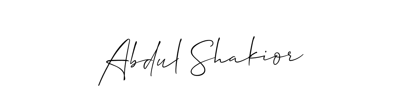 if you are searching for the best signature style for your name Abdul Shakior. so please give up your signature search. here we have designed multiple signature styles  using Allison_Script. Abdul Shakior signature style 2 images and pictures png