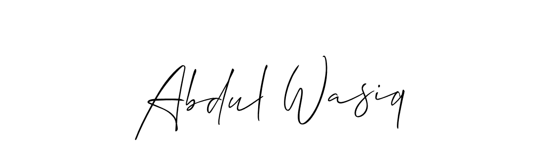 You can use this online signature creator to create a handwritten signature for the name Abdul Wasiq. This is the best online autograph maker. Abdul Wasiq signature style 2 images and pictures png