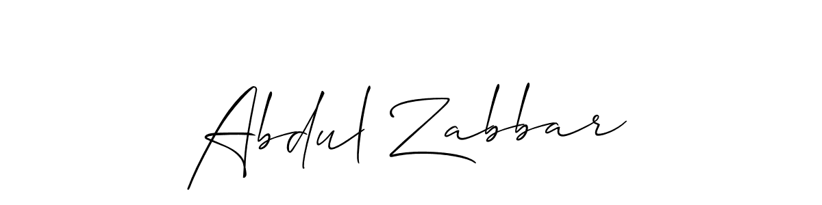 Best and Professional Signature Style for Abdul Zabbar. Allison_Script Best Signature Style Collection. Abdul Zabbar signature style 2 images and pictures png