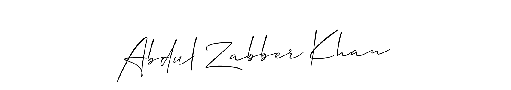 Similarly Allison_Script is the best handwritten signature design. Signature creator online .You can use it as an online autograph creator for name Abdul Zabber Khan. Abdul Zabber Khan signature style 2 images and pictures png