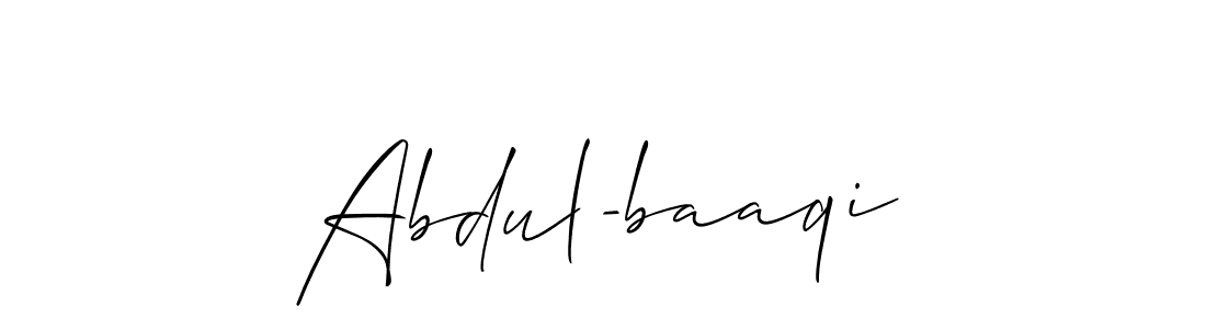 This is the best signature style for the Abdul-baaqi name. Also you like these signature font (Allison_Script). Mix name signature. Abdul-baaqi signature style 2 images and pictures png