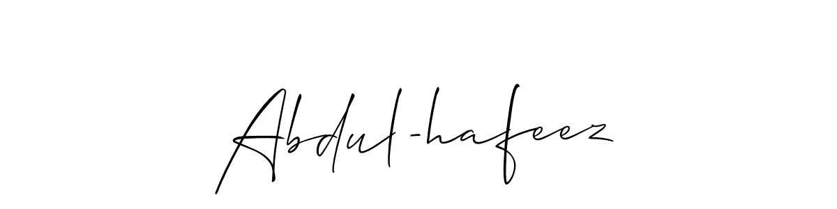 You can use this online signature creator to create a handwritten signature for the name Abdul-hafeez. This is the best online autograph maker. Abdul-hafeez signature style 2 images and pictures png